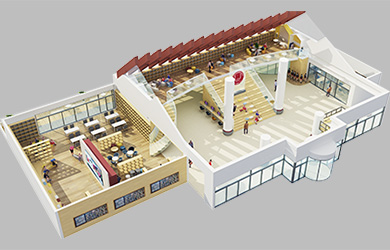 上海美达菲大厅改造设计